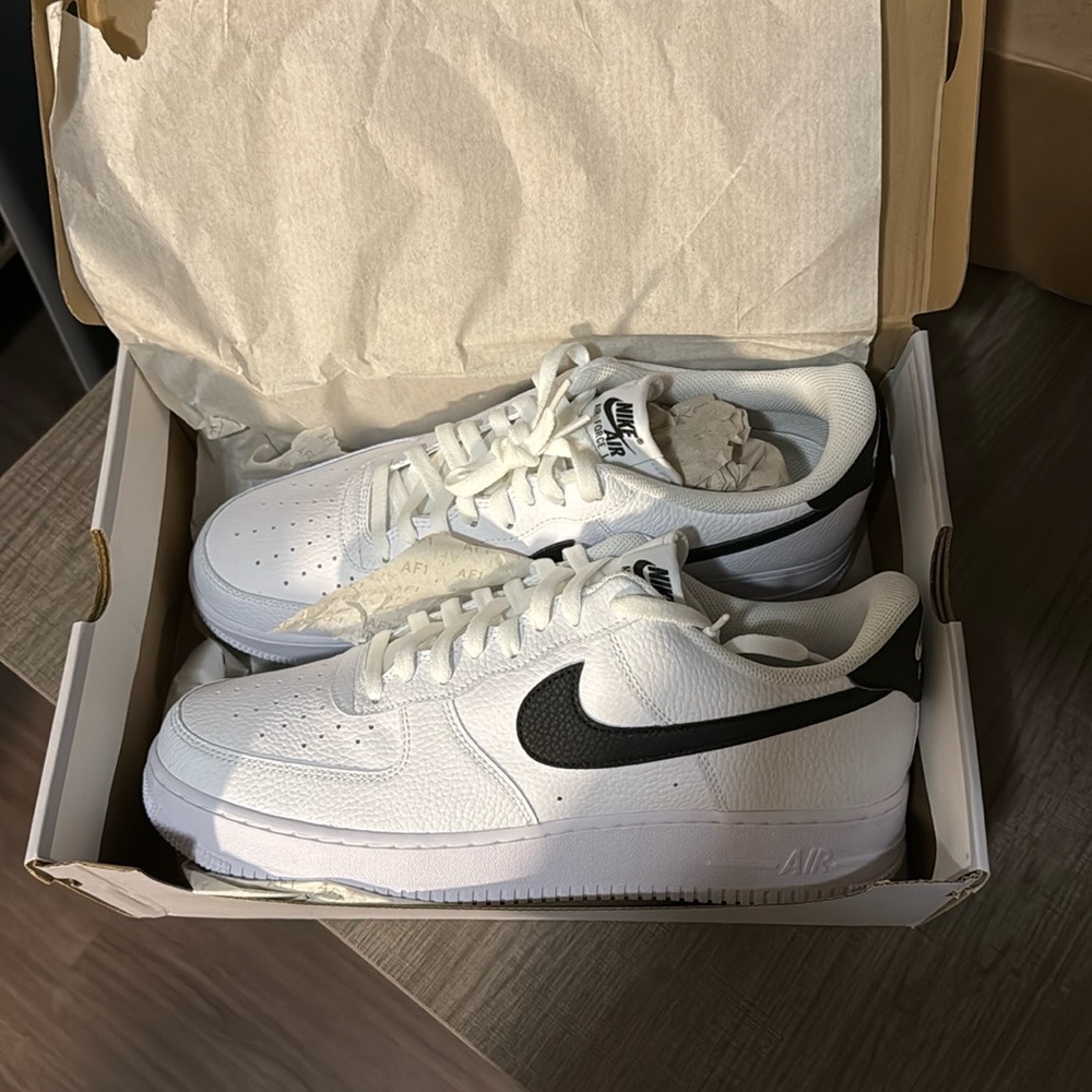 Nike White and Black airforce